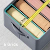 Thickened Pants Storage Box Foldable 9/7/6 Grids Organizer for Jeans Sweatshirt Shirt Wardrobe Organizers of Cabinets and Drawer 5