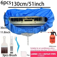 Kit de couverture d'eau de climatisation étanche, nettoyeur avec tuyau d'eau, kit de livres de conditionneur, adapté pour 24000-36000 BaryLarge 1