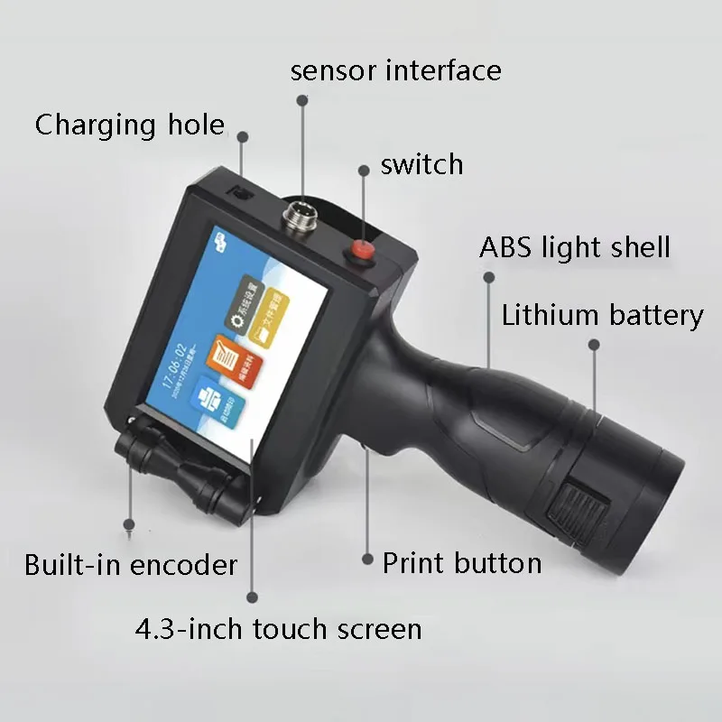 ハンディー刻印機　hamdheld inkjet printer ハンディー刻印機 hamdheld inkjet printer Portable Handheld Inkjet