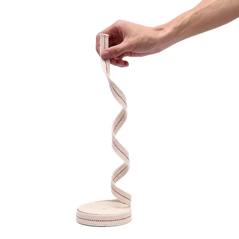 Kerosene Lamp Wick Braided Cotton Wick Flat Cotton Oil Lamp 1cm/1.2cm/1.5cm/2.5cm Width 1M Length