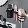Hair Dryer Holder Wall Mount Hair Tool Organizer Rack for Bathroom Heat-resistant Curling Iron Blow Dryer Holder for Hair 1