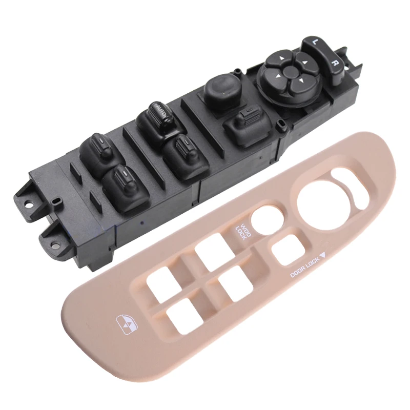 

Car Front Left Door Power Window Switch Panel Control & Bezel 5HZ71XDVAE Fit for Dodge Ram 1500 2500 3500 2002-2010 68171680AA