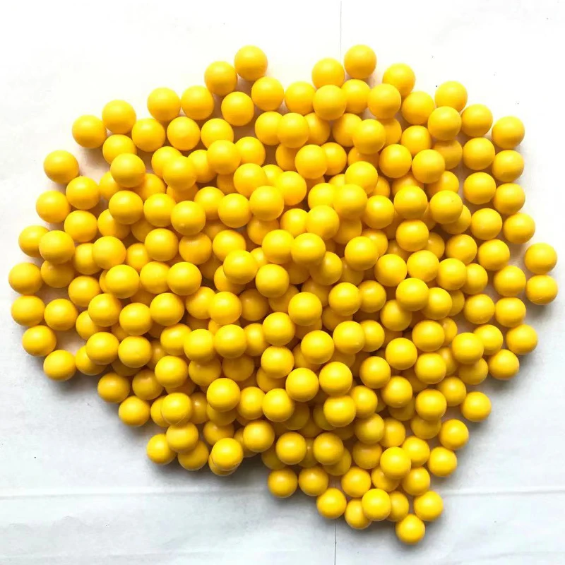 200 Rounds Solid Rubber 50 Cal Paintballs TR50 Ammo for Reusable .50 Caliber Hard Plastic Projects for Self Defense only Ball Ammo Pouch Shade Cloth