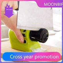 Multifunction Electric Knife Sharpener Motorized Kitchen Knife Grinder Sharpening Stone Automatic Knife Ginder Accessories