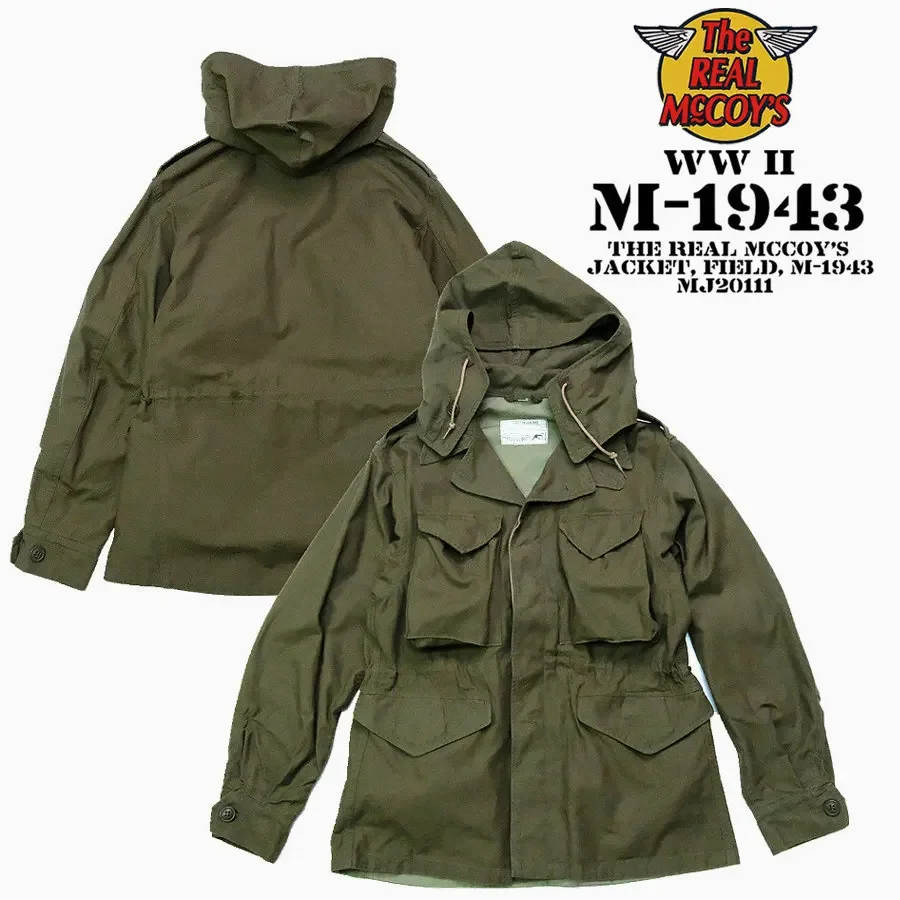 REAL McCOY'S original M-43 JACKET field hooded jacket - AliExpress