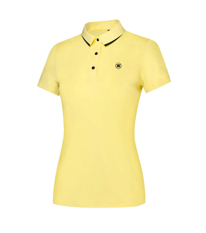 Women's golf shirt short Sleeve Slim Fit Versatile Quick Drying Breathable Casual Sports Stretch T-shirt Tennis running