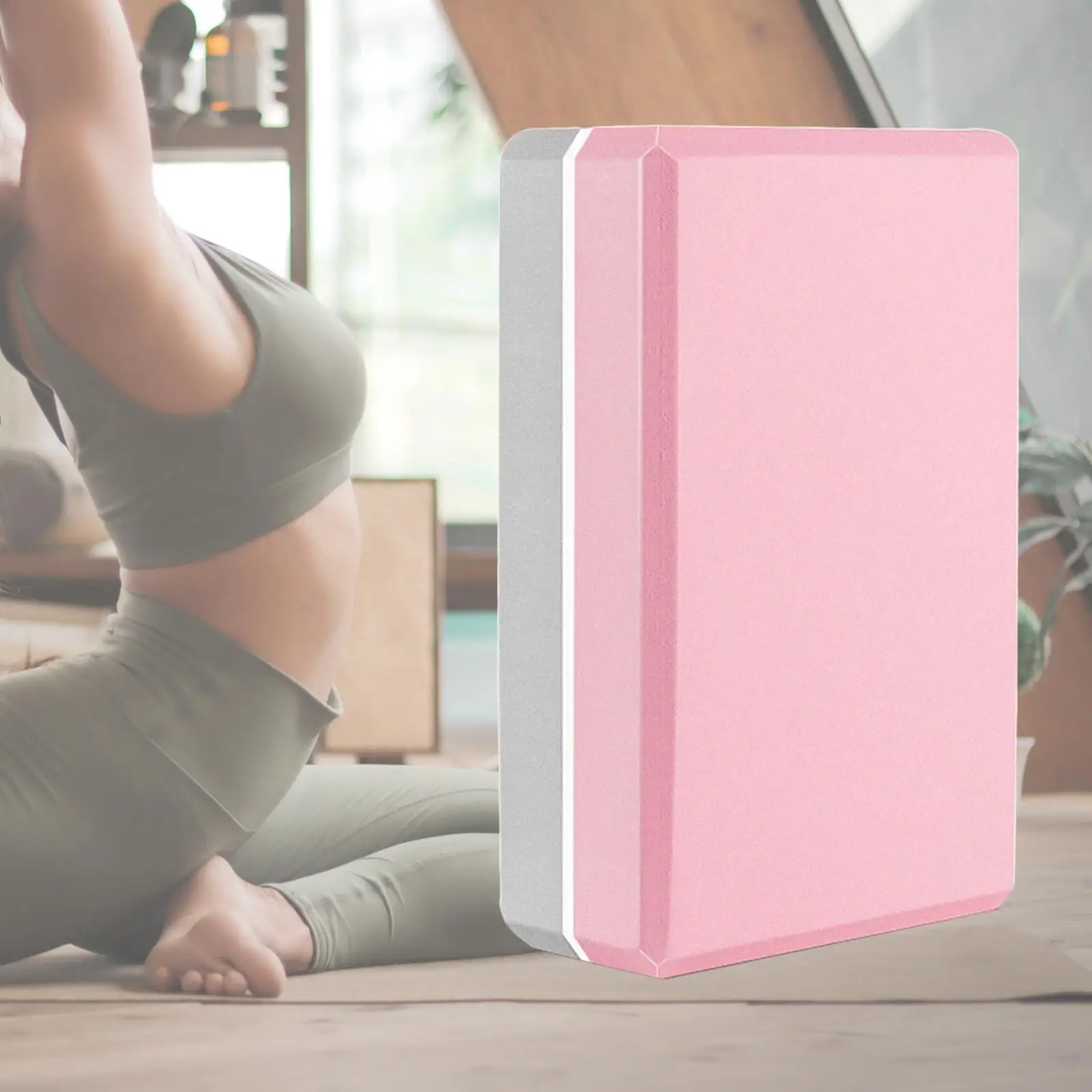 Yoga Block Slip Professioneel Ondersteunend Voor Meditatie Fitness Cadeau Eva Foam Block Brick Stretch Oefening Revalidatie Gym