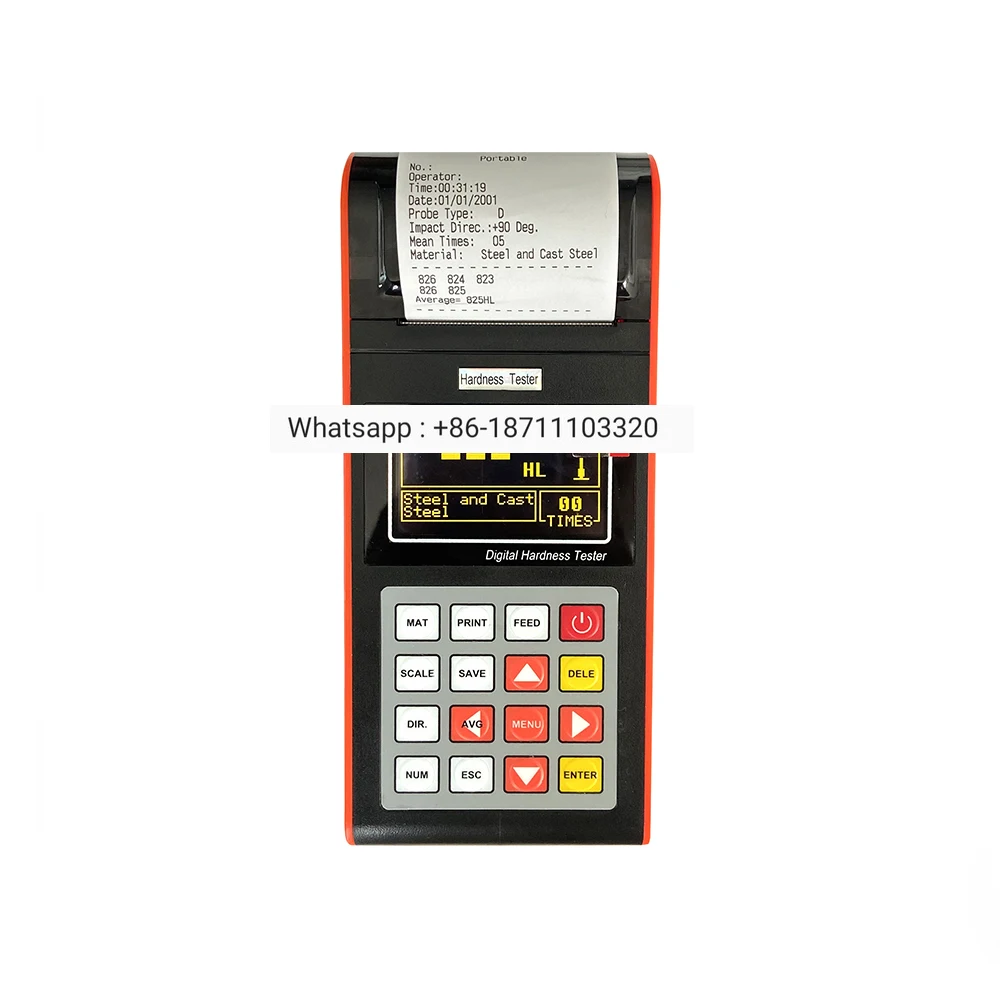 

Factory Price High Quality Electronic Portable Leeb Hardness Tester With Printer