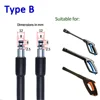6~10m High Pressure Water Cleaning Hose Pipe Cord Pressure Washer Hose Car washer Water Hose for Nilfisk STIHL Gerni HUSQVARNA 6