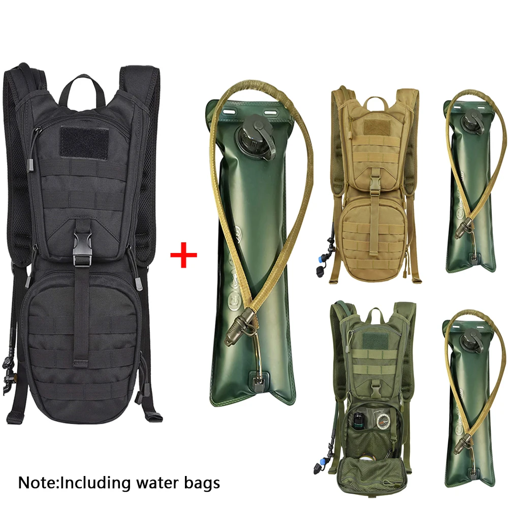 Tactical Molle Hydration Pack Backpack Water Bladder Backpack