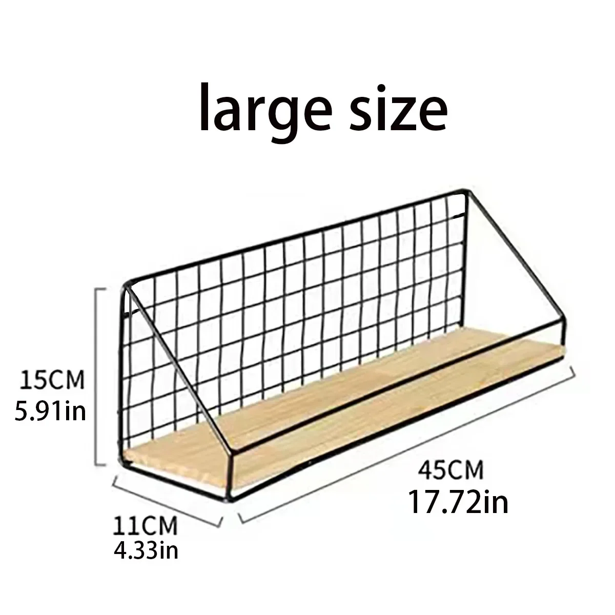 45cm-Black fence