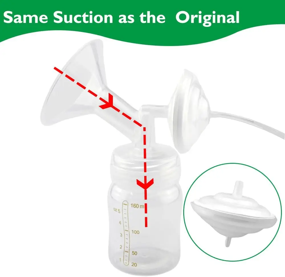 Backflow Protector and Tubing Compatible with Spectra S1 Spectra S2 Spectra 9 Plus Breast Pumps, Spectra Breast Pump Replacement 4