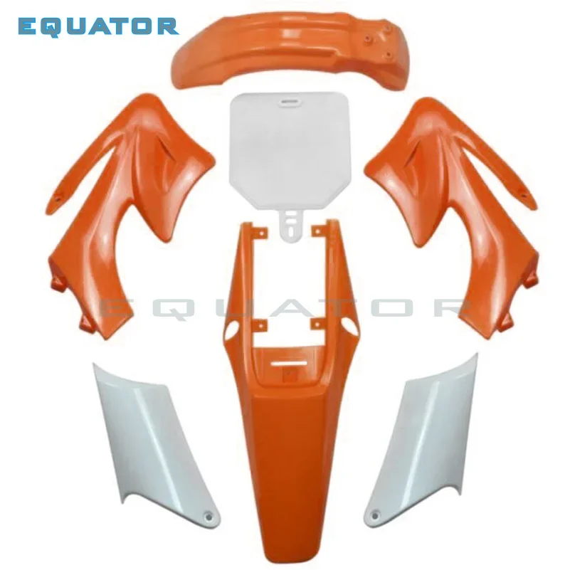 MOTORCYCEL PARTS Plastic Cover APOLLO Fairing Kits ORION 70CC 110CC 125CC 150CC DIRT BIKE PLASTICS LONG STYLE 560MM Rear Fender