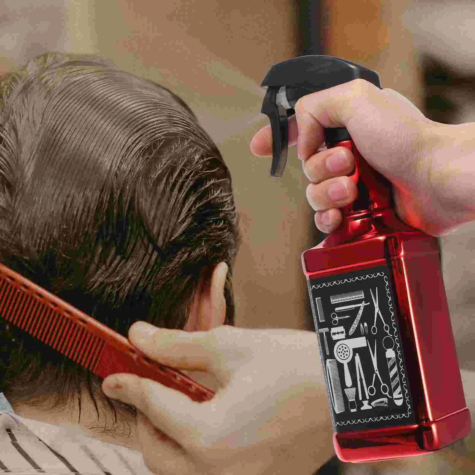 

Beauty Electroplating Retro Watering Bottle Essential Oils Spray Bottles Kettle