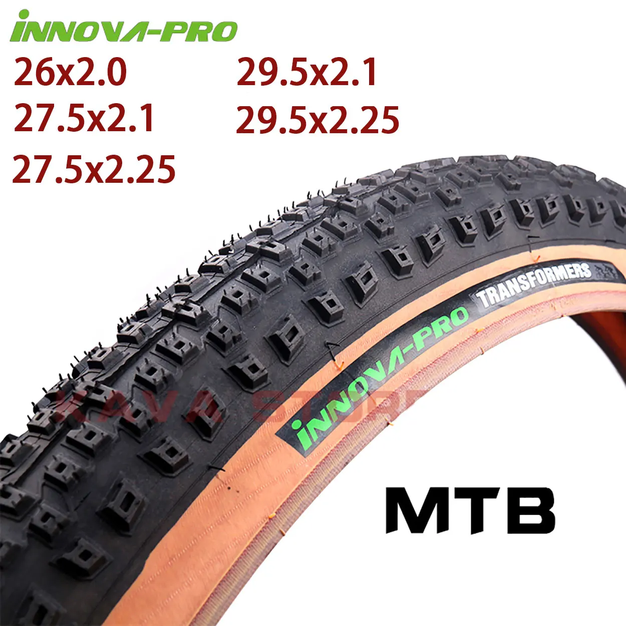 Innova Pneumatico Per Bicicletta 26*2.0 27.5*2.25 60Tpi Mtb Pneumatici Per Mountain Bike 27.5*2.1 29*2.1 Pneumatico Per Bici Da Strada Ultra Leggero A