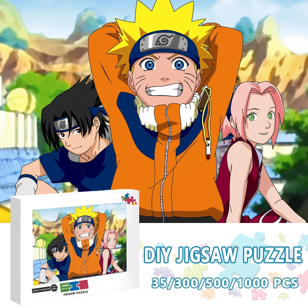 300 Pieces Puzzles Anime Naruto Kakashi Single Images Puzzle Game