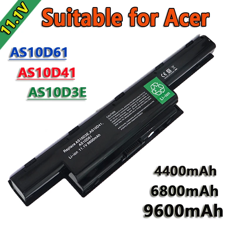 

Laptop Battery for Acer Aspire 7560G 5742G 4750G 5750 AS10D81 AS10D3E AS10D41 AS10D61 AS10D73 AS10D5E AS10D31 AS10D73 AS10D51