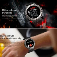 New T-Rex 3 Pro Dual-Band GPS Military Smart Watch 48mm 10ATM Water-Resistant 500mAh Battery Compass Altimeter AGPS Smart Watch - Image 4