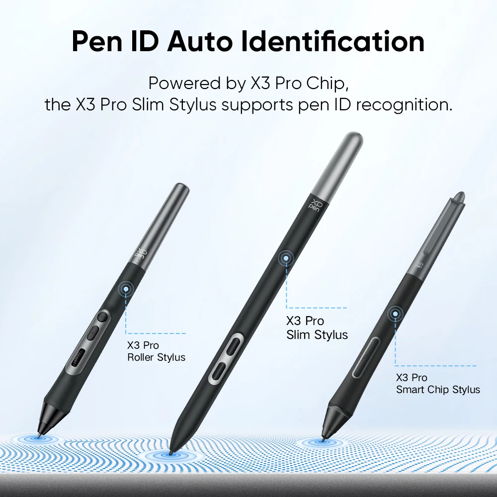 XP-Pen X3 Pro スリム スタイラス バッテリー不要のスタイラス