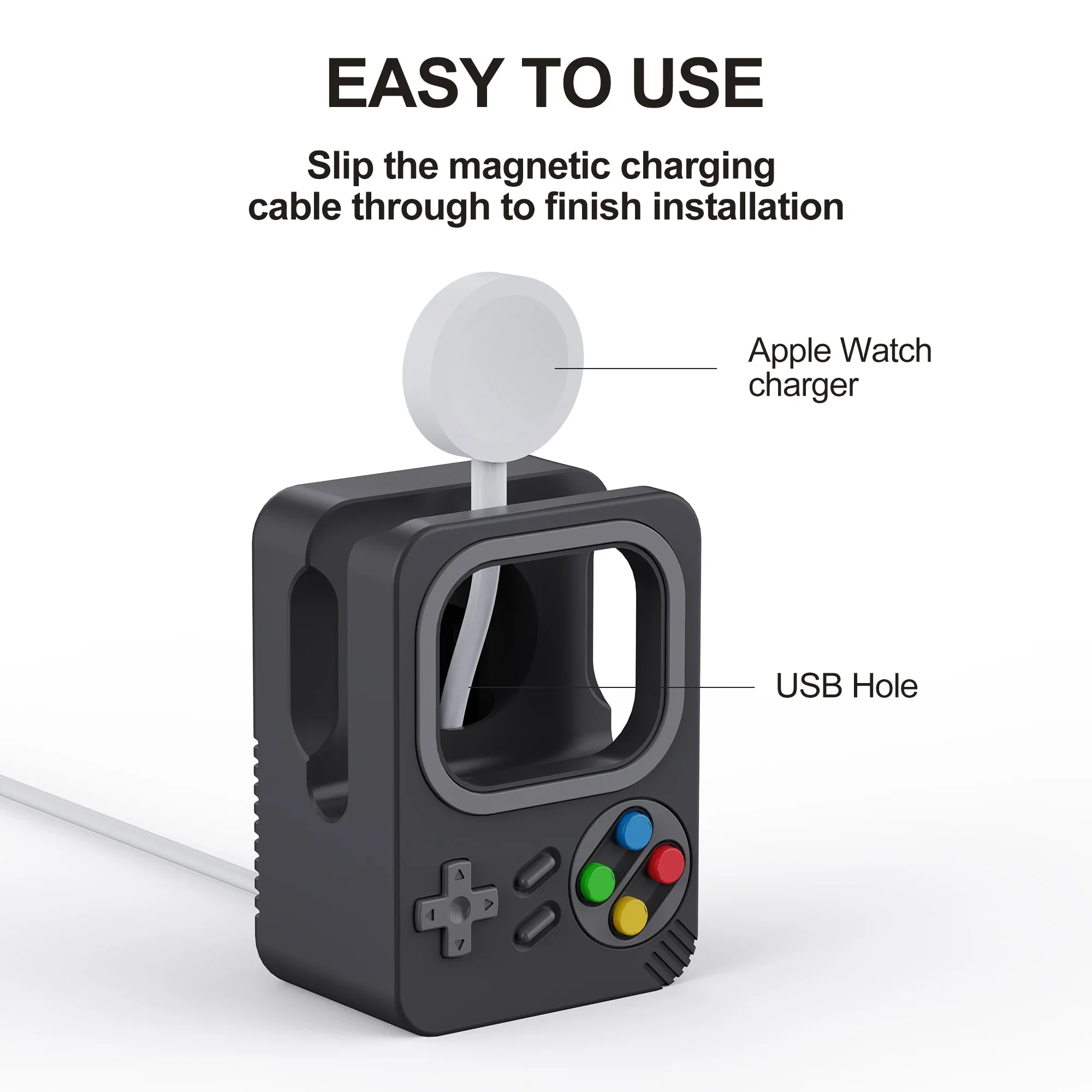 รูปสินค้า ฐานชาร์จ Apple Watch รุ่นใหม่ ชาร์จเร็ว ใช้งานง่าย