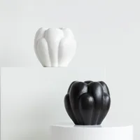 Nordic Ins Cloud Bubble Ball Ceramic Vase Ornaments Living Room Bedroom Dining Table Flower Arrangement Art Vase Home Decoration 1