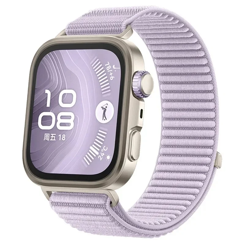 Breathable Braided Nylon Loop Strap - Comfortable Watch Band  Accessories