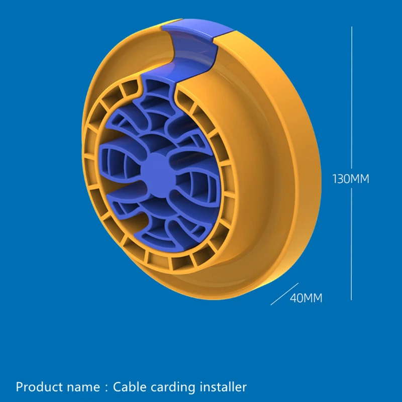 Network Carding Device Cable Comb Fireproof ABS Plastic Generic Cabling Category 5 And 6 Network Cables Laying And Carding Tools 6