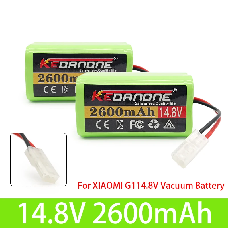 

The Original 18650 4S1P 14.8V 2600mAh Lithium-Ion Battery Pack Is Suitable For Vacuum Dragging G1 MJSTG1 R30 R35 Of Xiaomi Robot