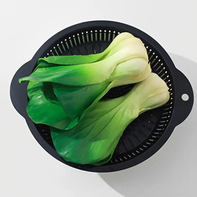 

Fruit Drainer Round Multifunctional Drain Basket Food Colanders For Vegetable & Fruit Kitchen Gadgets Washing Filter Accessories