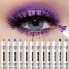 wholesale 12Colors Pearlescent Eyeshadow Pencil Waterproof Longlasting Glitter Shimmer Eye Shadow Pen Eyeliner Stick Eyes Makeup 1