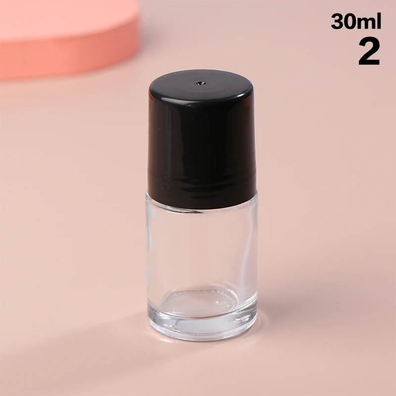 2 Stück Leere Roll-On Glasflaschen 30 Ml – Für Öle & Parfüm, Mit Rollball