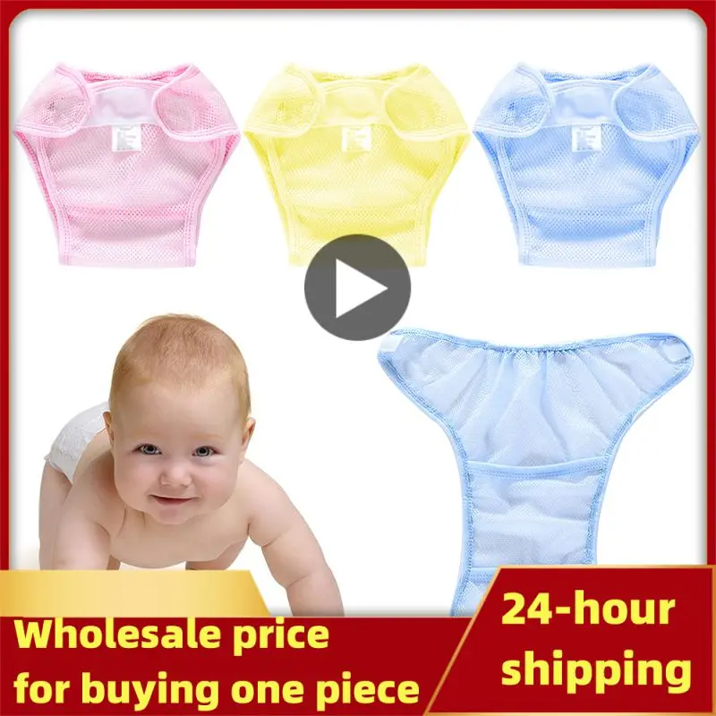 

Infant Reusable Nappies Waterproof Diaper Pocket Cover Waterproof Diapers Breathable Washable Leak-proof Baby Diapers Cloth Baby