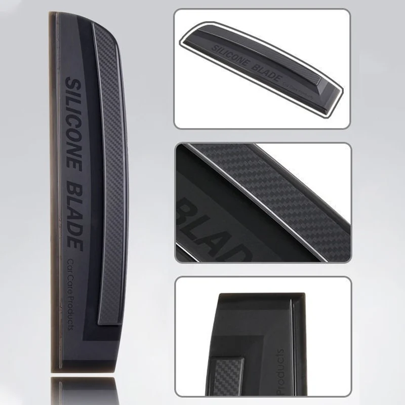 Car Water Window Wiper Drying Blade Clean Film Accessories Silica Gel Window Squeegee Shower Multifunction Thick Cleaning glove