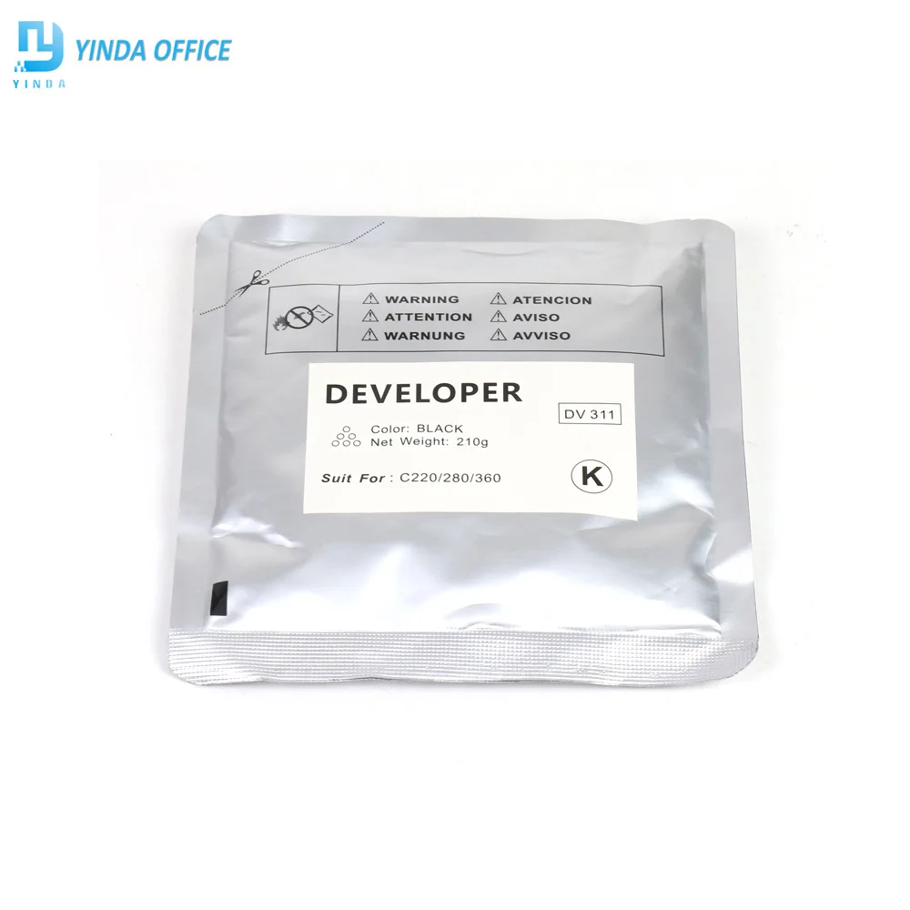 

Новый совместимый разработчик DV311 для Konica Minolta bizhub C220 C280 C360, 210 г/пакет, 1 шт.