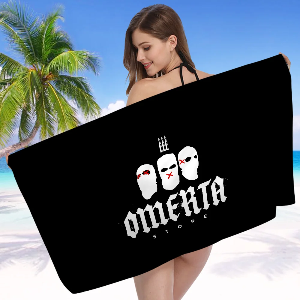 Cool Omerta Maes Anime Beach Swimming Towel Soft Absorbent Washcloth Children's Gifts For Kids Travel Camping Gym 5
