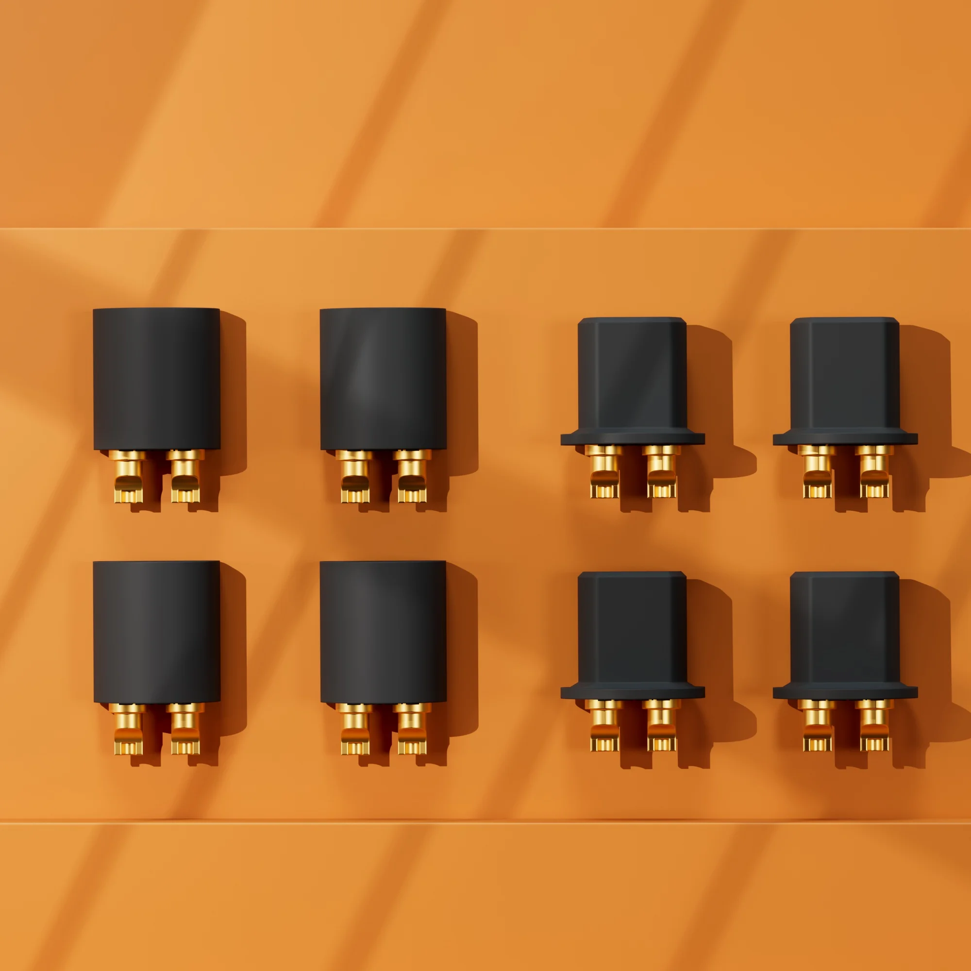 EMAX Official 3PCS EM2.0 Male Female Battery Connectors Plugs For RC Drone Airplane Car Accessories thumbnail 5
