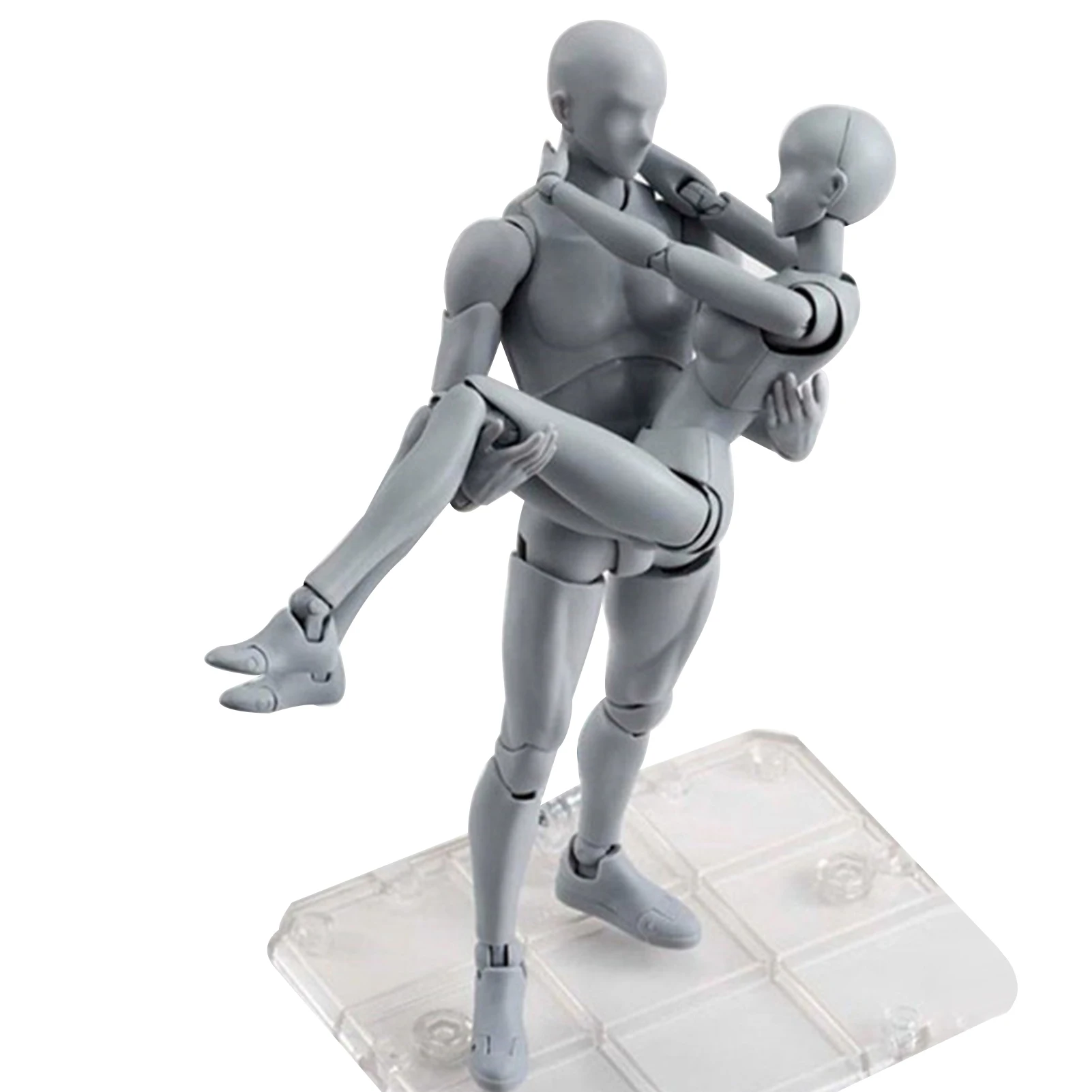 Boneco de ação sykia Body Kun dx e Body-Chan dx 15 cm em pvc em Boneco de ação sykia Body Kun dx e Body-Chan dx 15 cm em pvc em