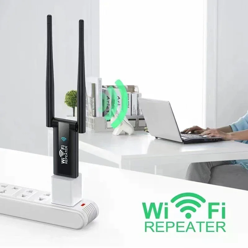 USB Wifi 리피터 300m Wi-fi 신호 부스터 2.4g 무선 확장기 Wi Fi 어댑터 데스크탑 PC 노트북용 내구성