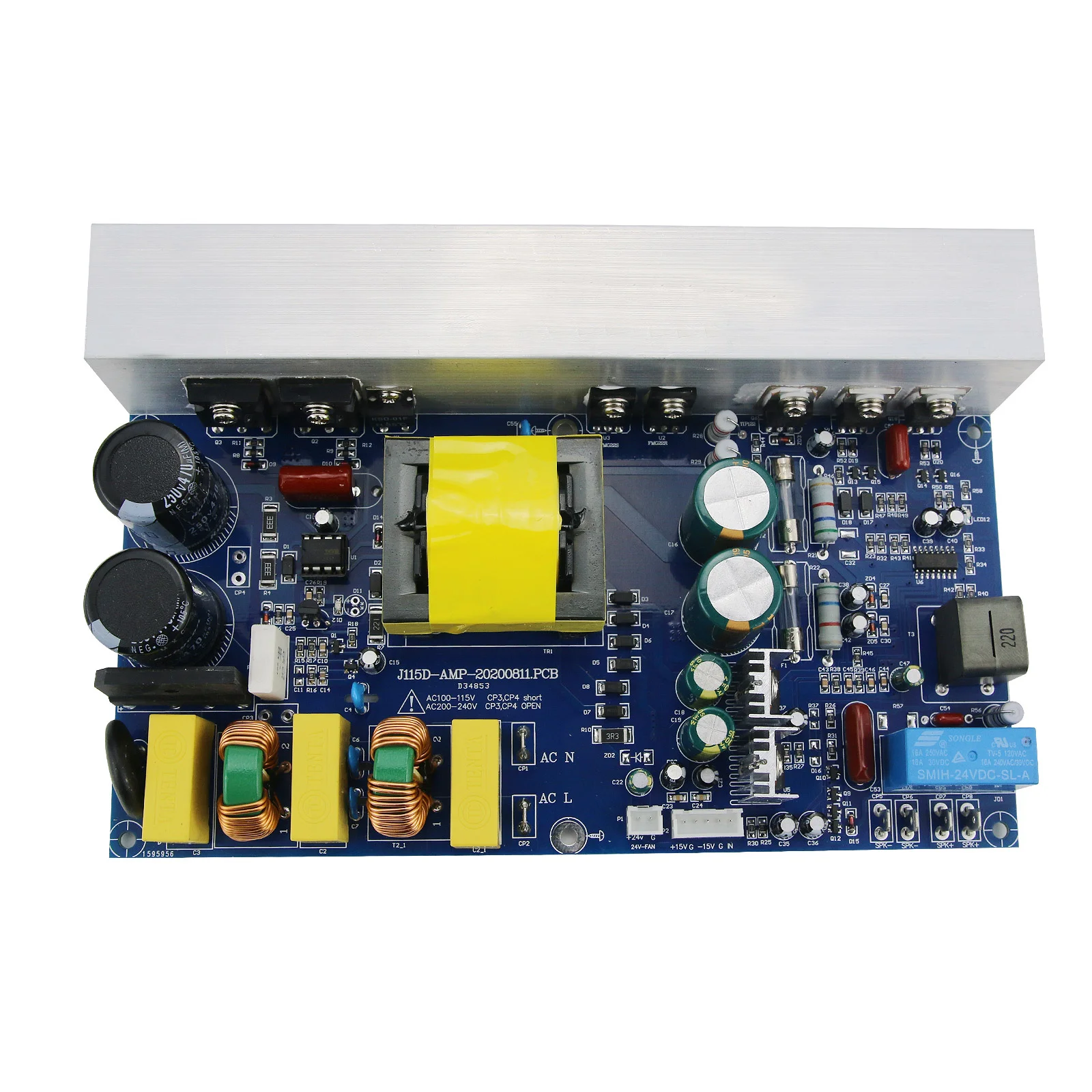 CLASS D 1000W mono highpower digital power amplifier with switching