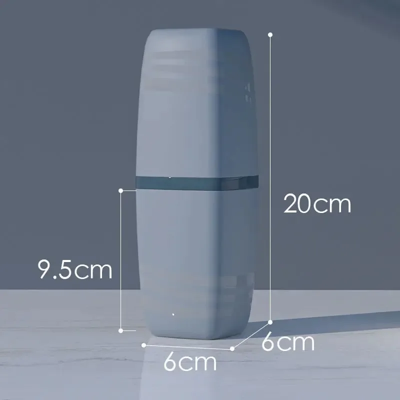 Portable Travel Wash Cup Set For Toothbrush And Toothpaste Storage_voghion.com