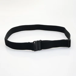 Ultra - Light Casual Solid Color Elastic Belt, Metal - Free, Adjustable to 140cm - One size (1)