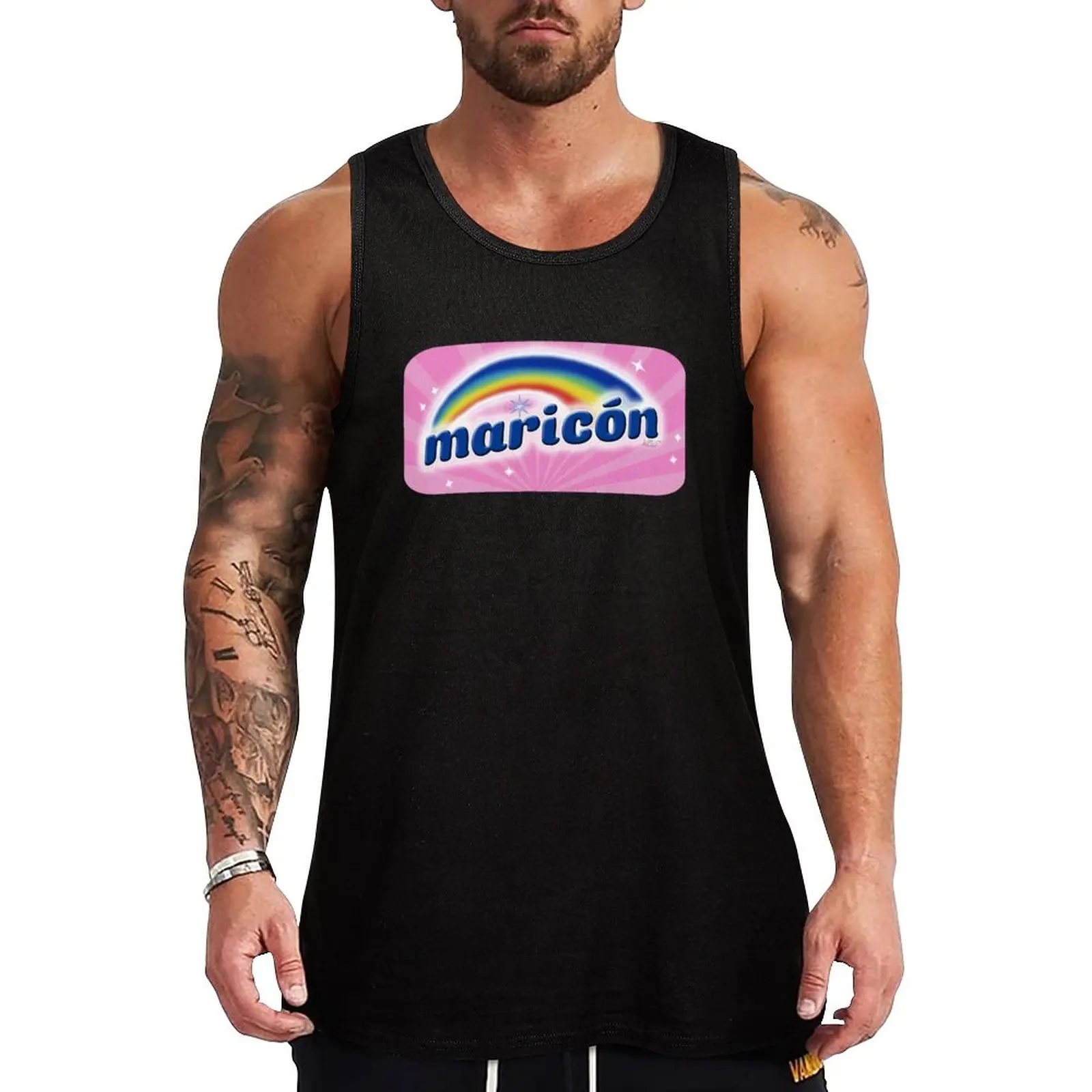 

New maricon Tank Top Male vest cute tops