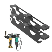 2Pcs Angle Grinder Holder Stand Wall Mount Bracket Storage Rack for Wrenches Garage Multipurpose Workspaces Accessories 37JD 1