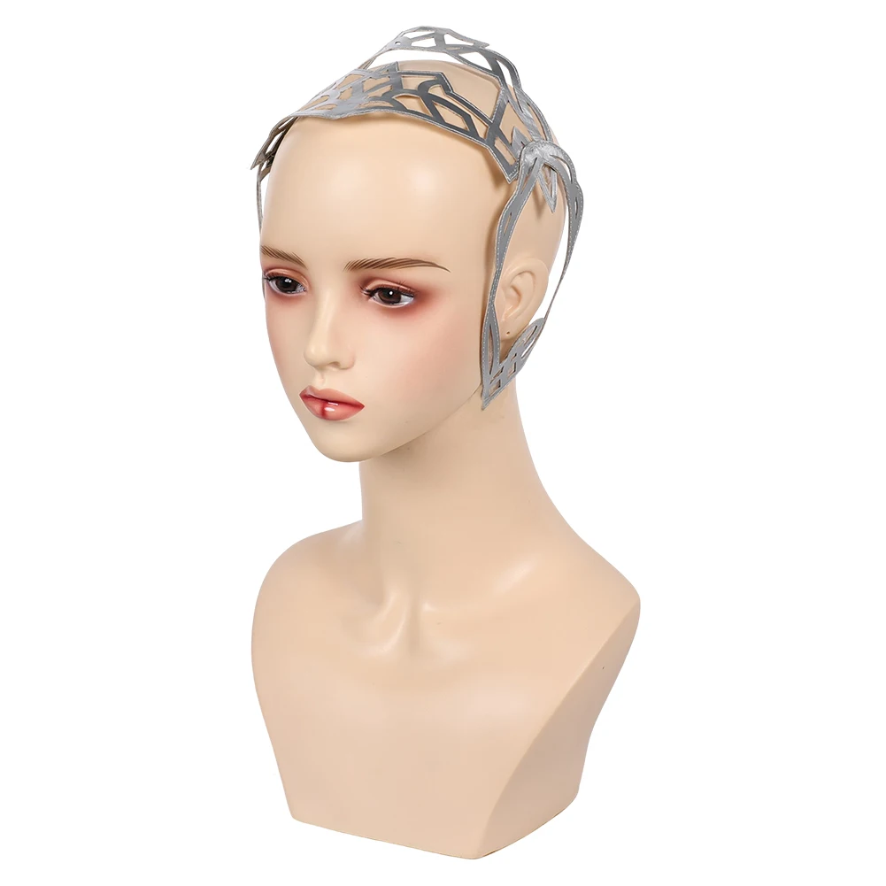 2022 Film Space Battle Episode Kostüm Padme Cosplay Amidala Fantasy Kopfbedeckung Haar Dekor Verkleidung Zubehör Frauen Party Requisiten – Detail 2