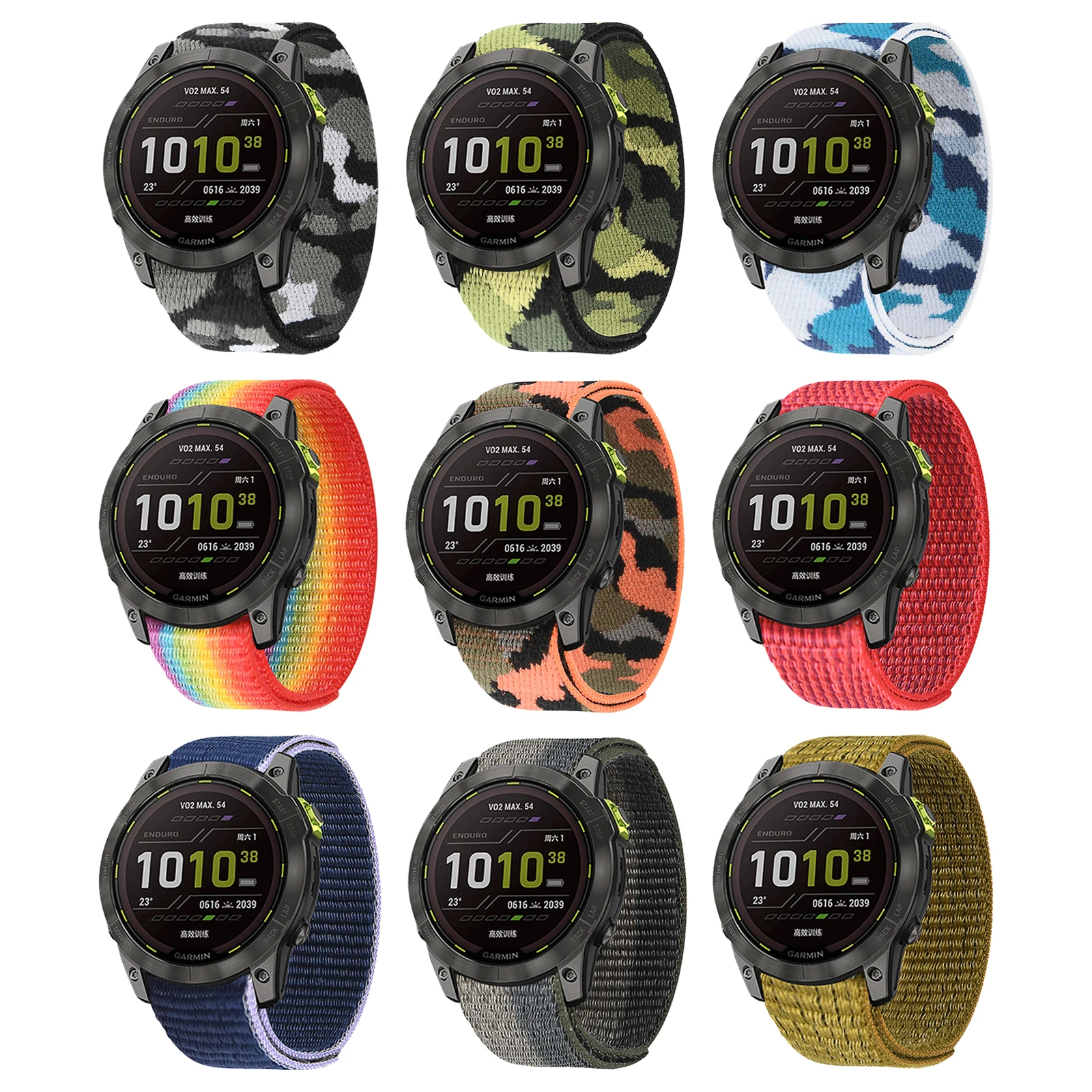 QuickFit Nylon Loop Sports Watchband, 22mm/26mm