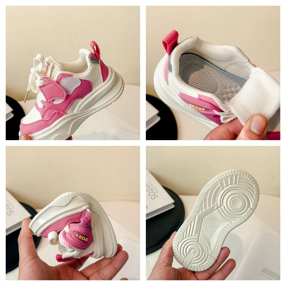 Soft Sole Kids Casual Platform Sneakers for Autumn