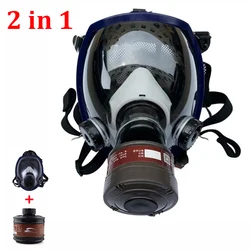 Advanced Full Face Respirator for Chemical and Biological Protection (2 in 1)
