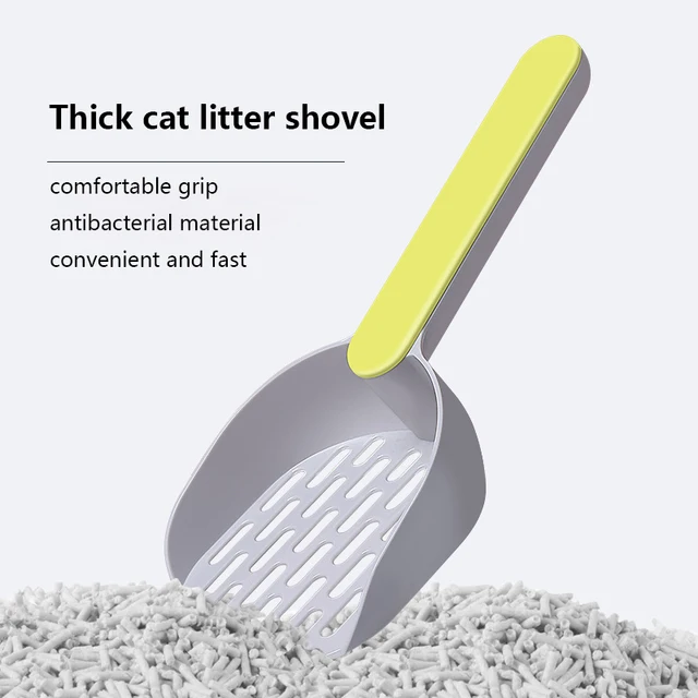 Cat Litter Shovel Pet Cleanning Tool Plastic Scoop Cat Sand Cleaning Products Toilet For Dog Food Spoons Cat Supplies 3