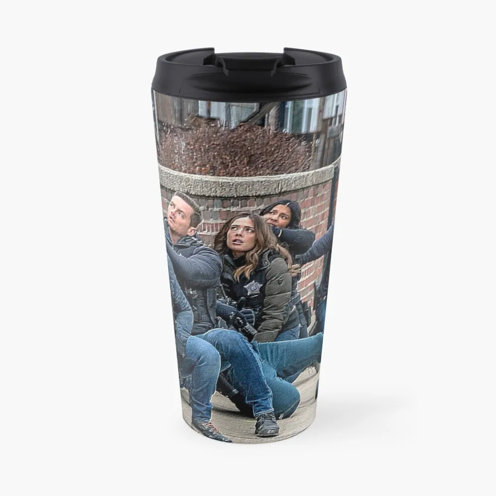 

Chicago PD Travel Coffee Mug Thermos Cup Coffee Glasses Thermo For Coffee