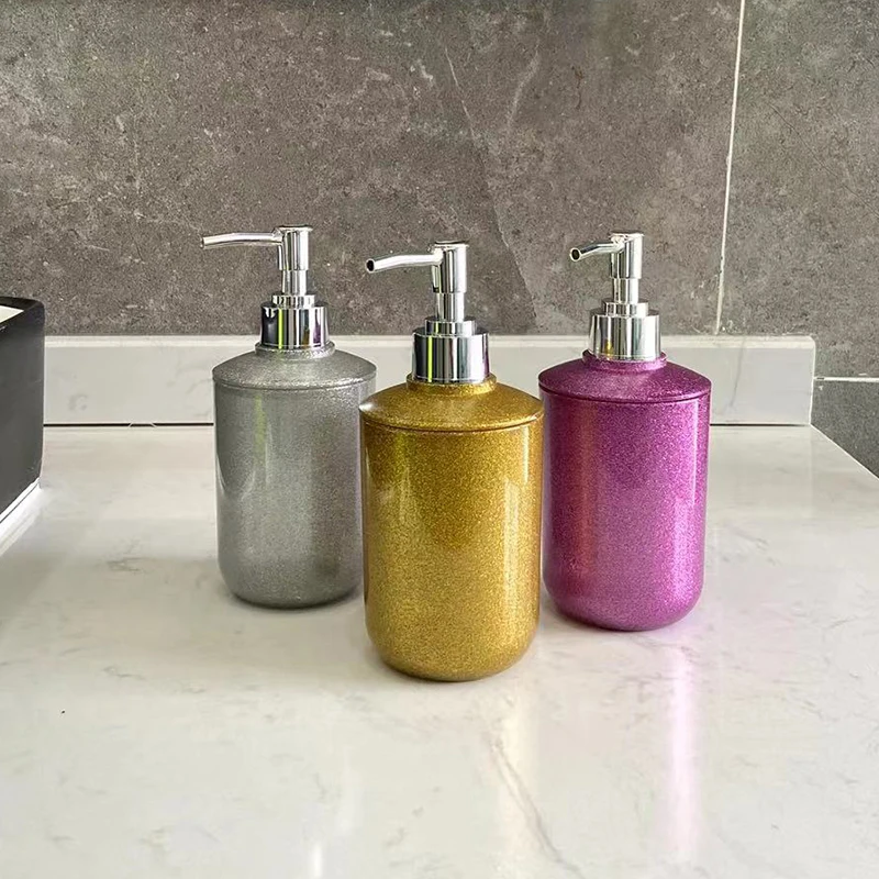Пластиковый дозатор жидкого мыла 320 мл, аксессуары для ванной комнаты, дезинфицирующее средство для рук, украшение для дома Пластиковый дозатор жидкого мыла 320 мл, аксессуары для ванной комнаты, дезинфицирующее средство для рук, украшение для дома